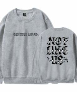 Kendrick Lamar Sweatshirt Not Like Us New Logo Printed