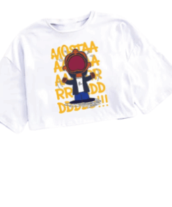 Kendrick Lamar Mustard Crop Top Shirt