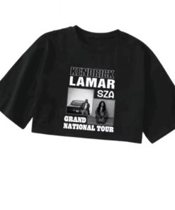 Kendrick Lamar & SZA Grand National Tour Crop Top Shirt