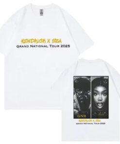 Kendrick Lamar & Sza Shirt Grand National Tour 2025