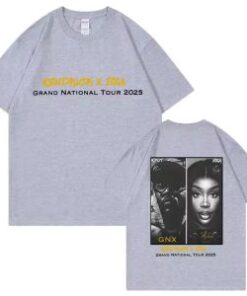 Kendrick Lamar & Sza Shirt Grand National Tour 2025